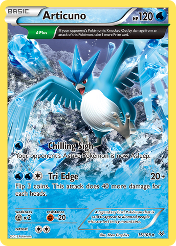 Articuno (17/108) [XY: Roaring Skies] Reverse Holofoil