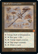 Staff of Domination (Retro Schematic) [The Brothers' War Retro Artifacts] Foil