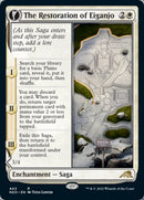 The Restoration of Eiganjo // Architect of Restoration (Extended Art) [Kamigawa: Neon Dynasty] Foil