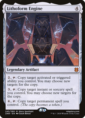 Lithoform Engine (Promo Pack) [Zendikar Rising Promos] Foil