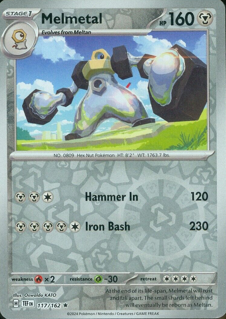 Melmetal (117/162) [Scarlet & Violet: Temporal Forces] Reverse Holofoil