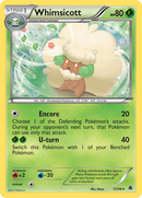 Whimsicott (12/98) [Black & White: Emerging Powers] Reverse Holofoil