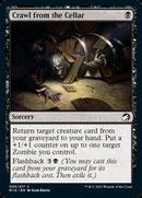 Crawl from the Cellar [Innistrad: Midnight Hunt] Foil