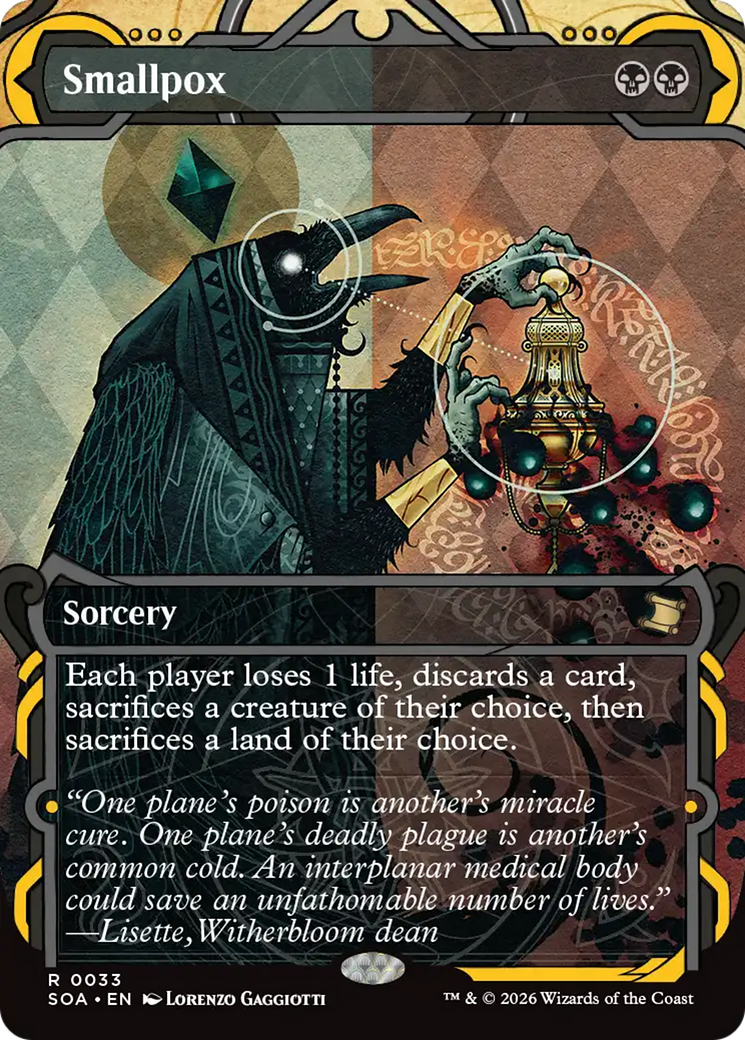 Smallpox [Secrets of Strixhaven: Mystical Archive] Foil