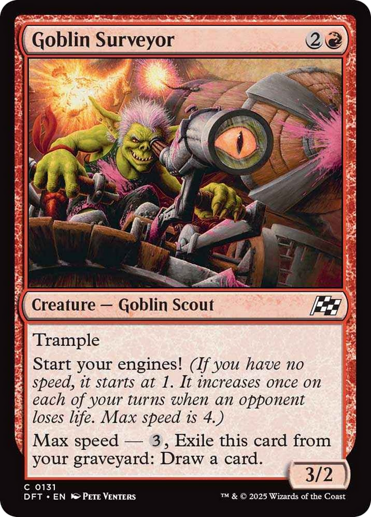 Goblin Surveyor [Aetherdrift] Foil