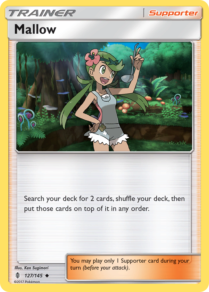 Mallow (127/145) [Sun & Moon: Guardians Rising] Reverse Holofoil