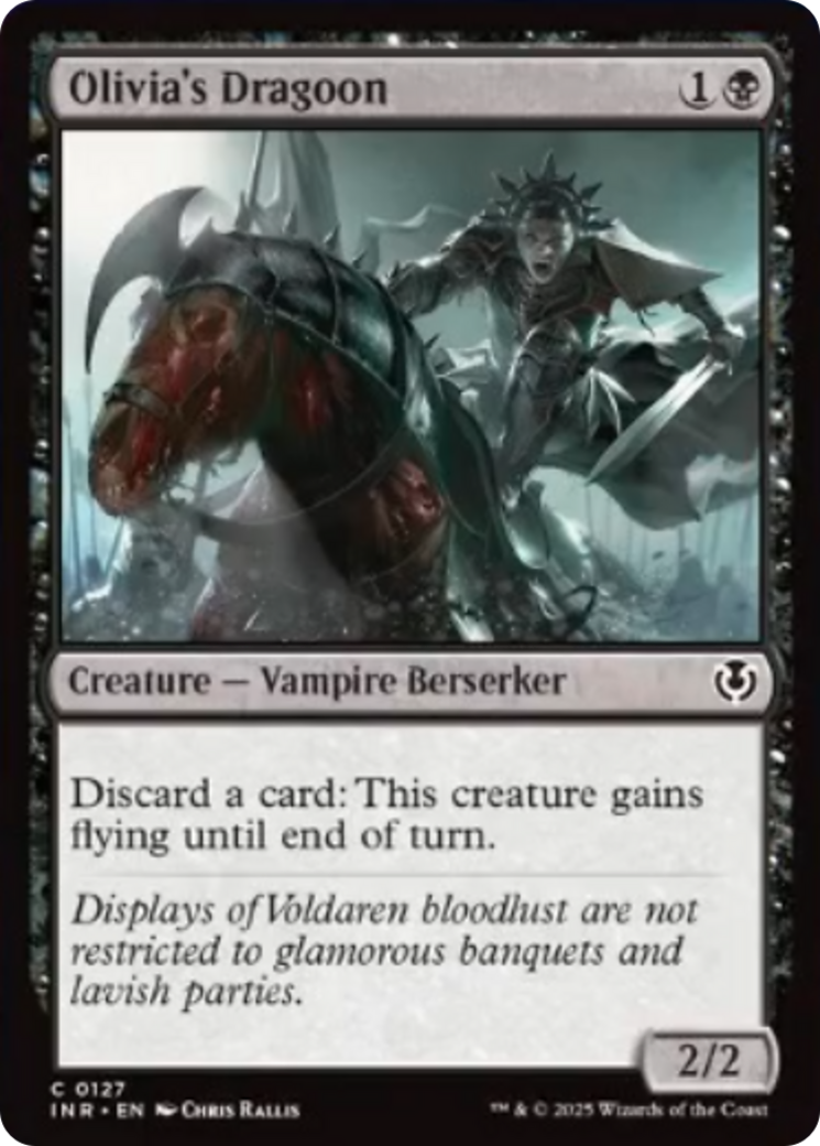 Olivia's Dragoon [Innistrad Remastered] Foil