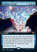 Memory Deluge (Extended Art) [Innistrad: Midnight Hunt] Foil