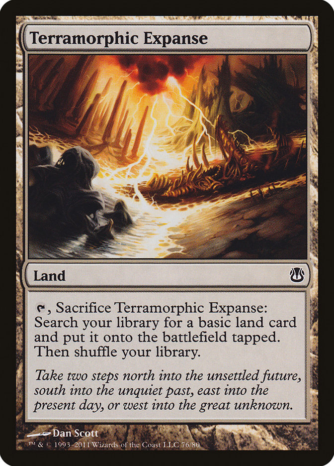 Terramorphic Expanse [Duel Decks: Ajani vs. Nicol Bolas] Foil