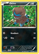 Deino (77/101) [Black & White: Noble Victories] Reverse Holofoil
