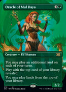 Oracle of Mul Daya (Borderless Alternate Art) [Double Masters 2022] Foil