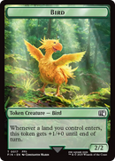 Bird (0017) // Wizard (0015) Double-Sided Token [FINAL FANTASY Tokens] Foil