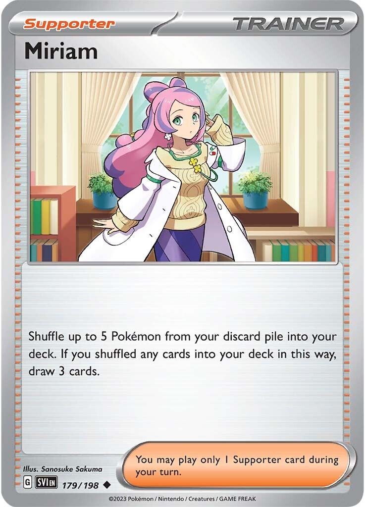 Miriam (179/198) [Scarlet & Violet: Base Set] Reverse Holofoil