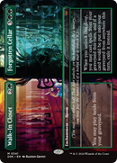 Walk-In Closet // Forgotten Cellar (Borderless) [Duskmourn: House of Horror] Foil