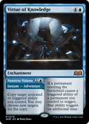 Virtue of Knowledge // Vantress Visions [Wilds of Eldraine] Foil