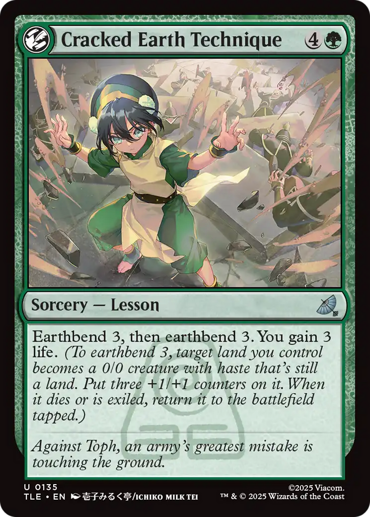 Cracked Earth Technique [Avatar: The Last Airbender: Eternal-Legal] Foil