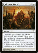 Kjeldoran War Cry [Coldsnap] Foil