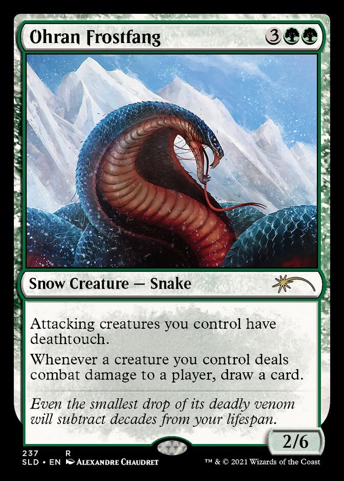Ohran Frostfang [Secret Lair Drop Series] Foil