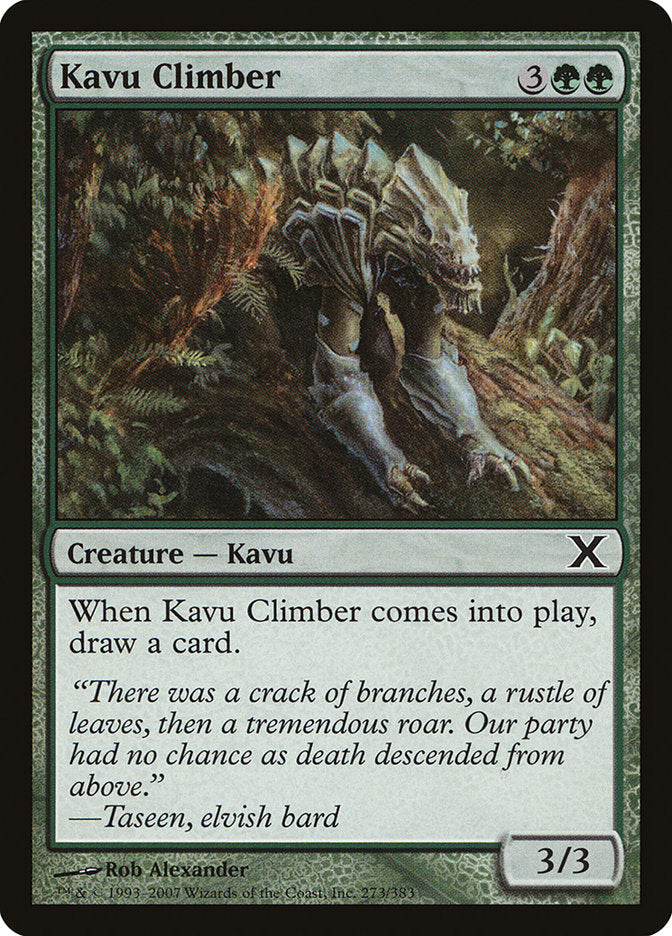 Kavu Climber [Tenth Edition] Foil