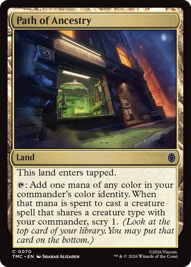 Path of Ancestry [Teenage Mutant Ninja Turtles Commander] Foil