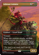 Ashroot Animist (Borderless) [Foundations] Foil