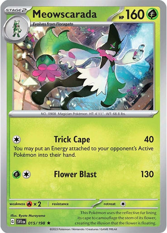 Meowscarada (015/198) [Scarlet & Violet: Base Set] Reverse Holofoil