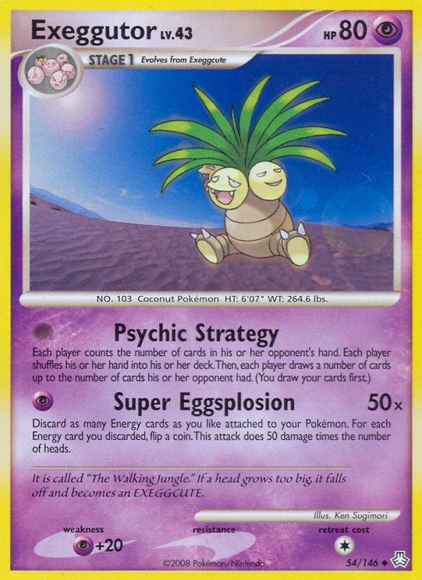 Exeggutor (54/146) [Diamond & Pearl: Legends Awakened] Reverse Holofoil