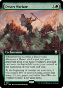 Desert Warfare (Extended Art) [Modern Horizons 3 Commander] Foil
