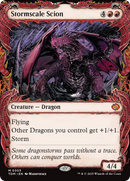 Stormscale Scion (Showcase) [Tarkir: Dragonstorm] Foil