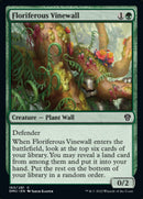 Floriferous Vinewall [Dominaria United] Foil