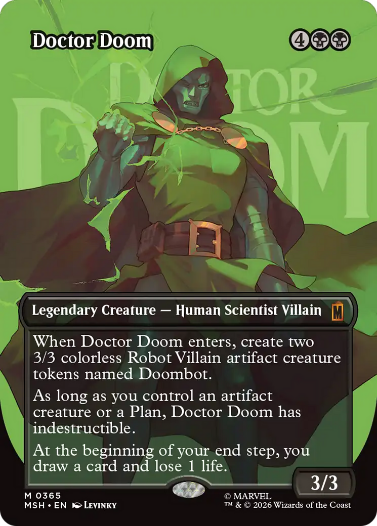 Doctor Doom (Borderless) (365) [Marvel Super Heroes] Foil
