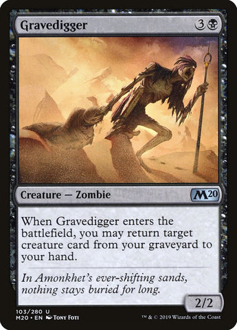 Gravedigger [Core Set 2020] Foil