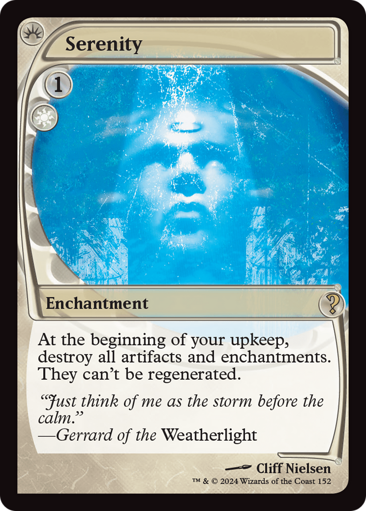 Serenity (Future Sight) [Mystery Booster 2] Foil