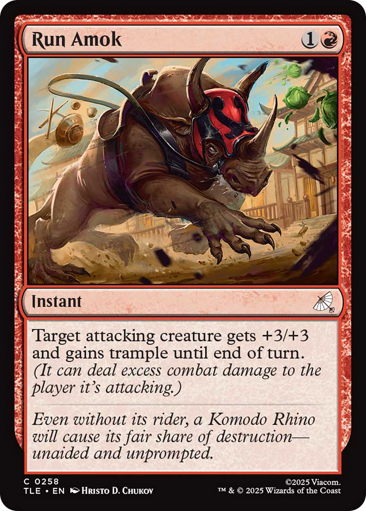 Run Amok [Avatar: The Last Airbender: Eternal-Legal] Foil