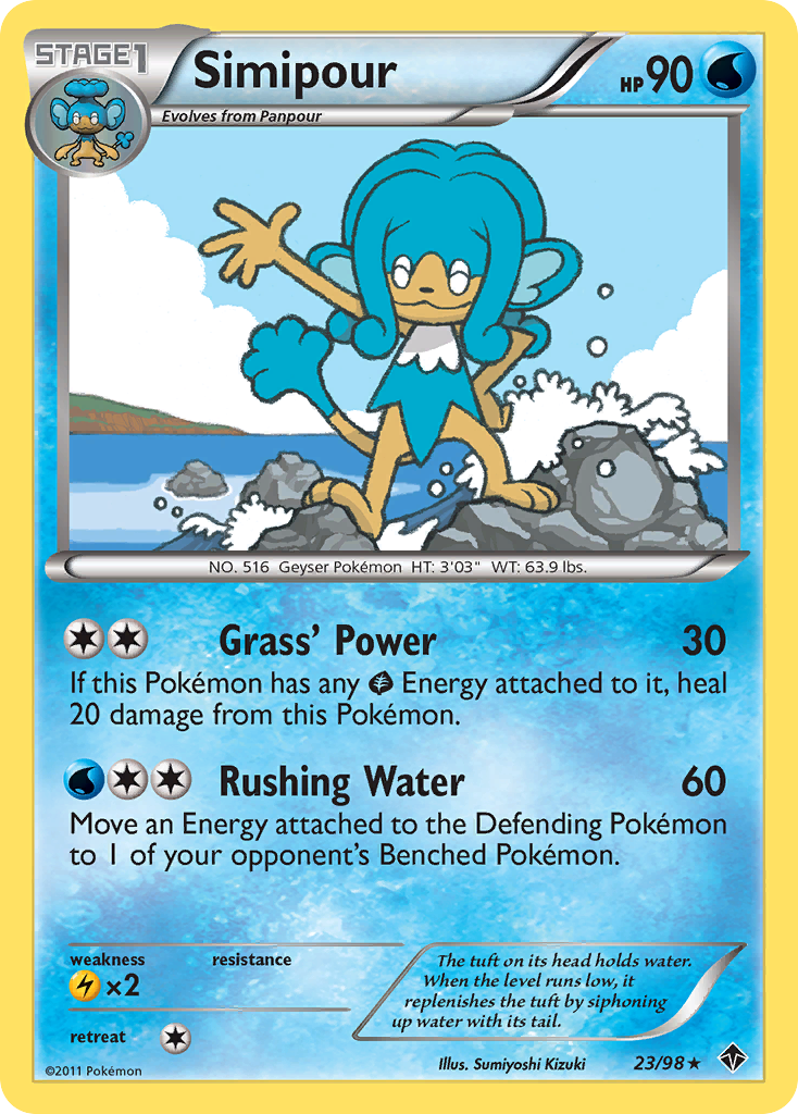 Simipour (23/98) [Black & White: Emerging Powers] Reverse Holofoil