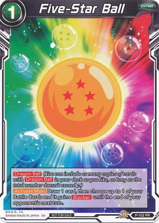 Five-Star Ball (P-102) [Promotion Cards] Parallel Foil