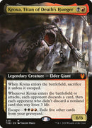 Kroxa, Titan of Death's Hunger (Extended Art) [Theros Beyond Death] Foil