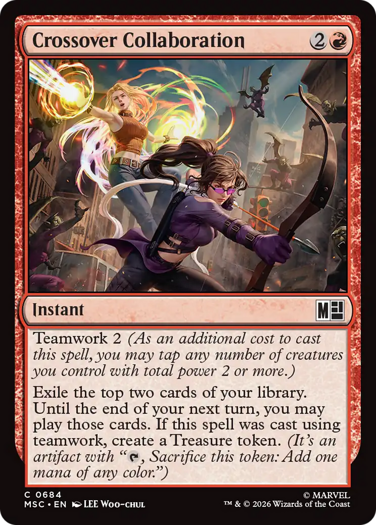 Crossover Collaboration [Marvel Super Heroes Commander] Foil