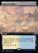 Sea of Clouds (Extended Art) [Commander Legends: Battle for Baldur's Gate] Foil