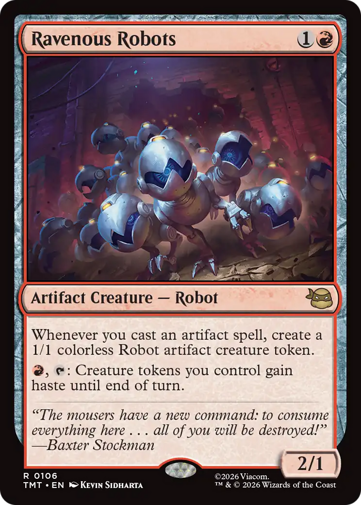 Ravenous Robots [Teenage Mutant Ninja Turtles] Foil