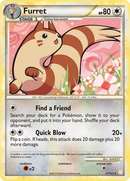 Furret (21/123) [HeartGold & SoulSilver: Base Set] Reverse Holofoil