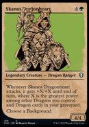 Skanos Dragonheart (Showcase) [Commander Legends: Battle for Baldur's Gate] Foil