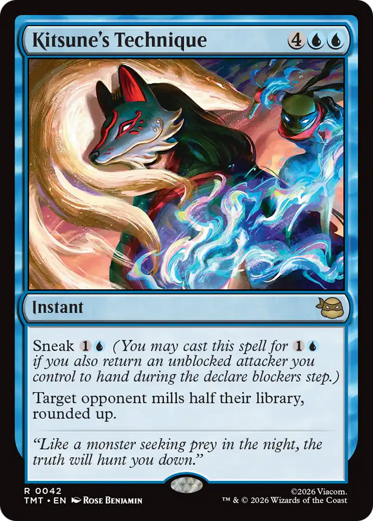 Kitsune's Technique [Teenage Mutant Ninja Turtles] Foil