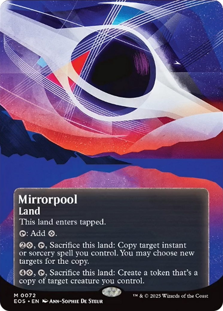 Mirrorpool (0072) (Borderless) [Edge of Eternities: Stellar Sights] Foil