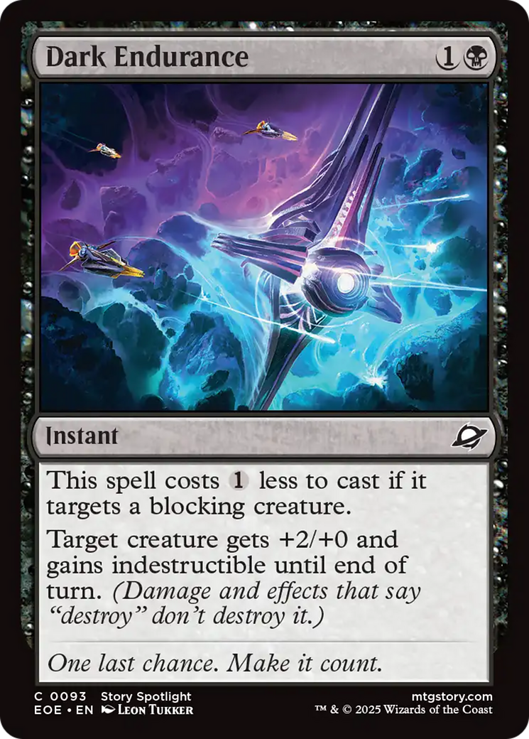 Dark Endurance [Edge of Eternities] Foil