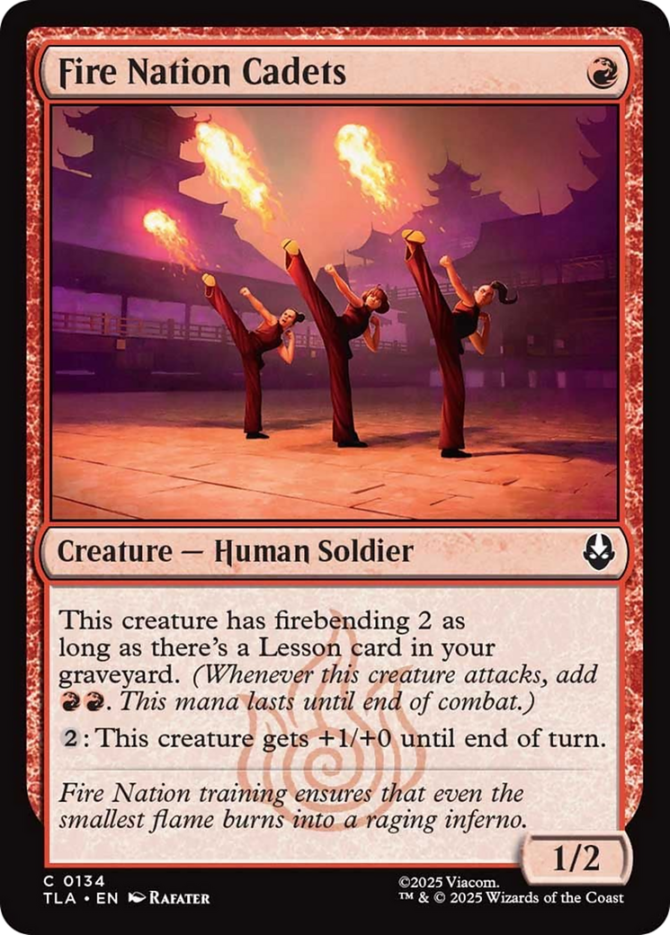Fire Nation Cadets [Avatar: The Last Airbender] Foil