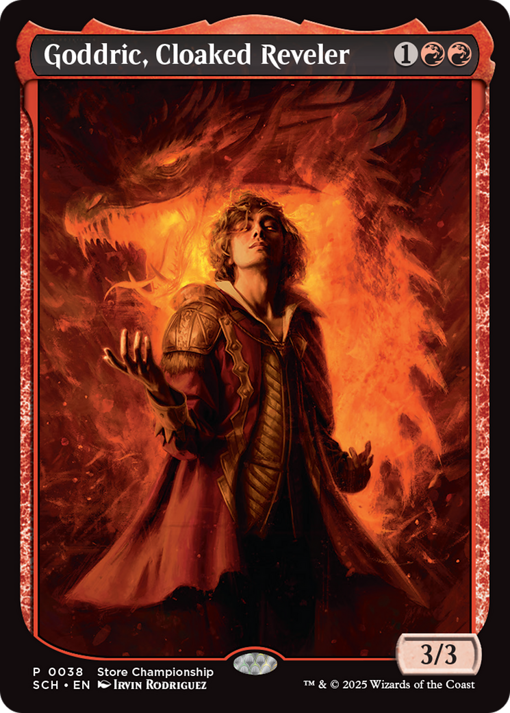 Goddric, Cloaked Reveler (Winner) [Store Championships 2026] Foil