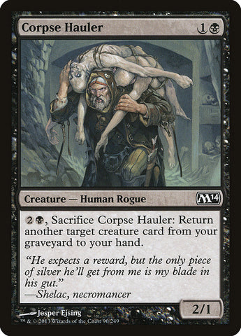 Corpse Hauler [Magic 2014] Foil