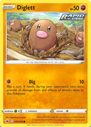 Diglett (076/198) [Sword & Shield: Chilling Reign] Reverse Holofoil