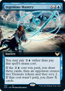 Ingenious Mastery (Extended Art) [Strixhaven: School of Mages] Foil